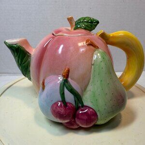 1980’s Whimsical Fruit Teapot